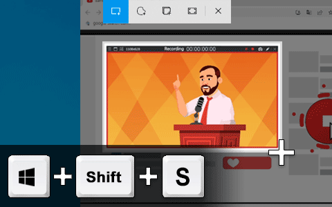 Windows自帶的截圖功能(Snipping Tool) Windows自帶的截圖功能